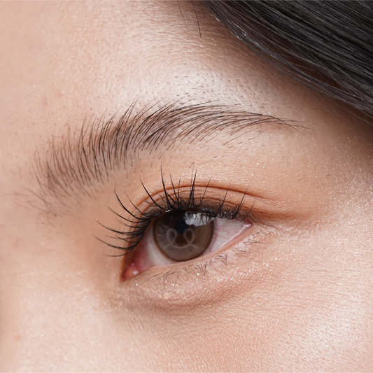 Hasil pengerjaan brow lamination