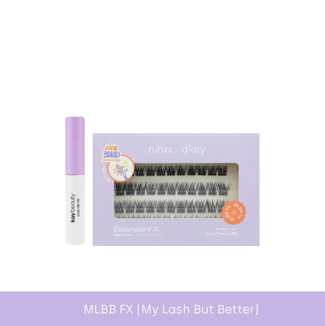 Bundle Spesial Extension Fx x Kaybeauty Glue