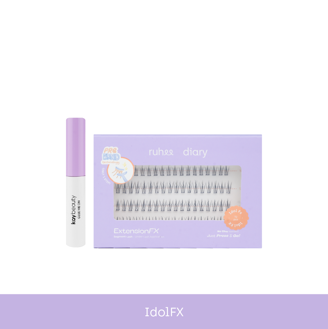 Bundle Spesial Extension Fx x Kaybeauty Glue