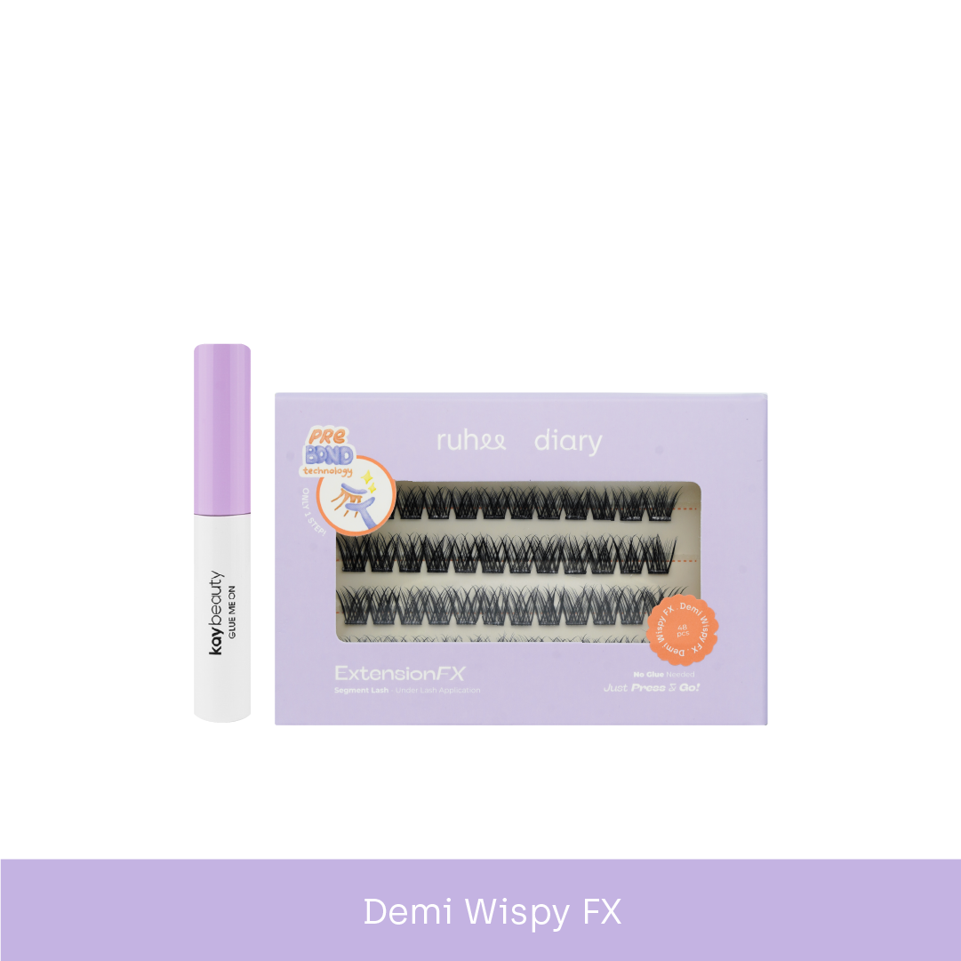 Bundle Spesial Extension Fx x Kaybeauty Glue