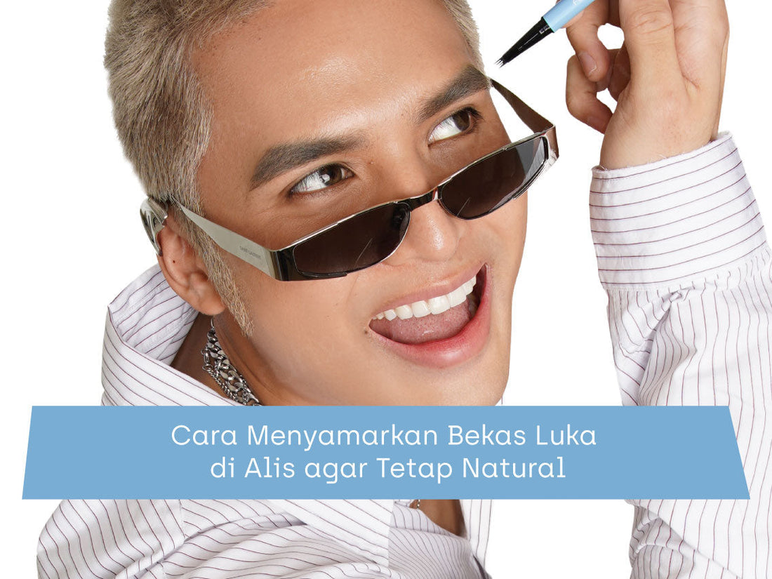 penggunaan brow pen pada area alis ruheediary