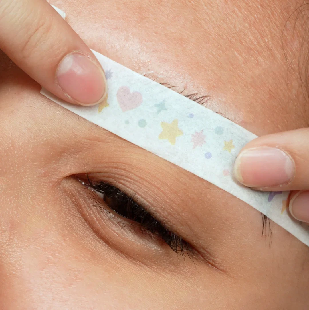 proses penggunaan produk brow lift kit