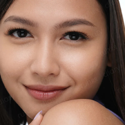 pengguaan bulu mata extension fx di model