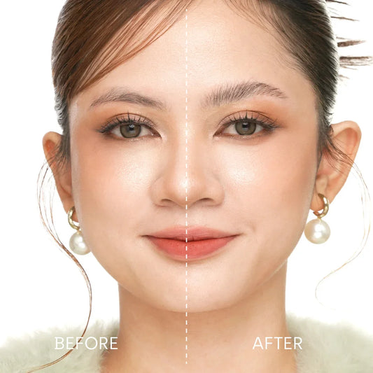 befor after natural brow rekomendasi MUA by Ruheediary