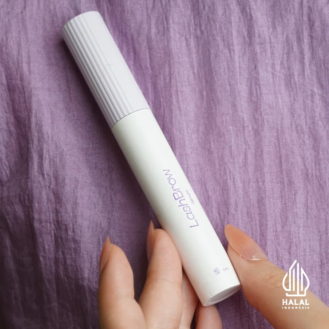produk lash brow serum halal