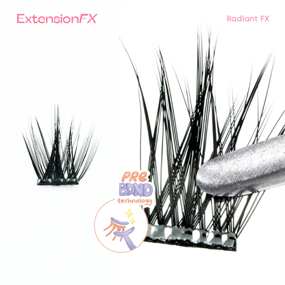 Bundle Extension FX x Quil Lash Tweezer | Melentikan bulu mata secara instan