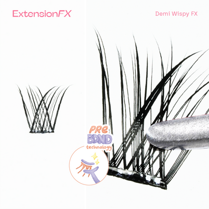 Bundle Extension FX x Quil Lash Tweezer | Melentikan bulu mata secara instan