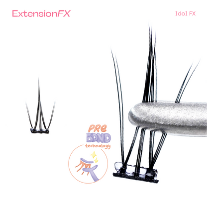 Bundle Extension FX x Quil Lash Tweezer | Melentikan bulu mata secara instan