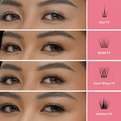 RUHEEDIARY Bundle Lash Power Duo (Lash & Brow Serum + Extension FX)