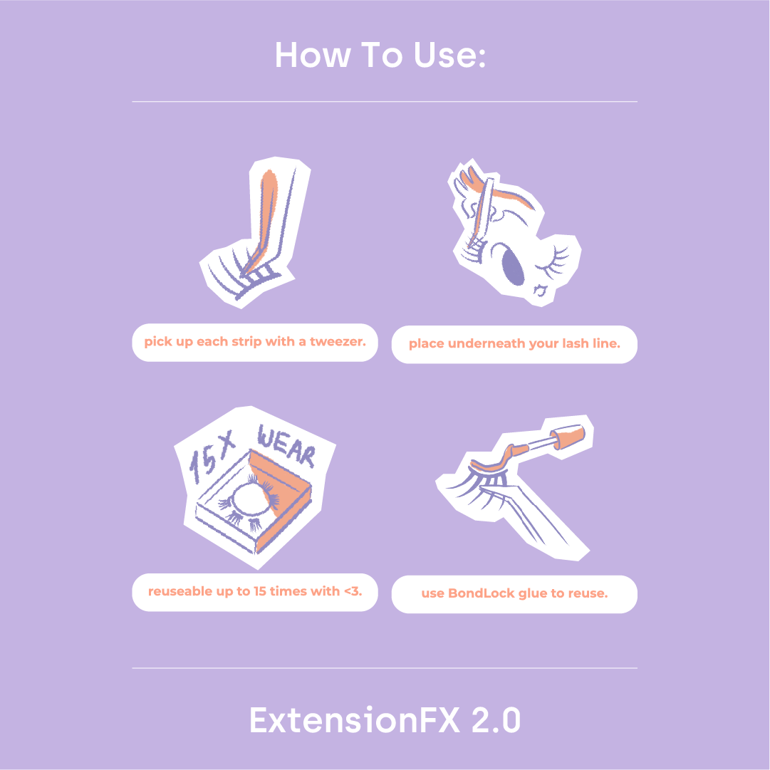 RUHEEDIARY Bundle Lash Power Duo (Lash & Brow Serum + Extension FX)