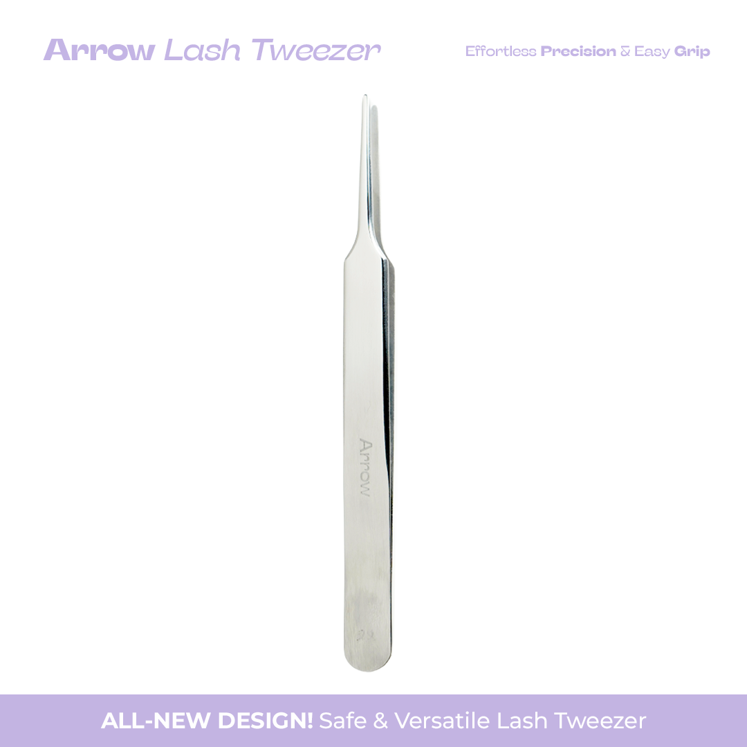 RUHEEDIARY Arrow Tweezer | Pinset bulu mata