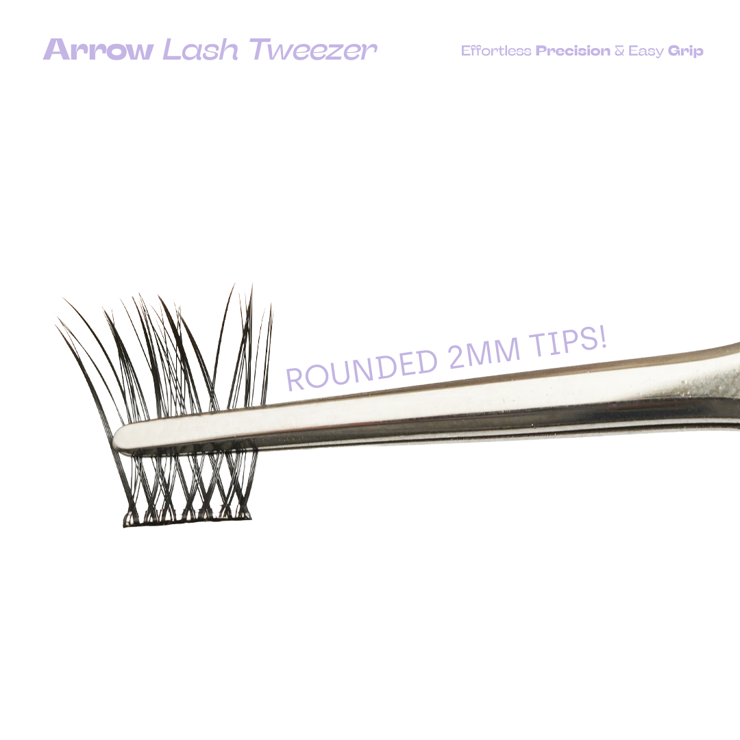 RUHEEDIARY Arrow Tweezer | Pinset bulu mata