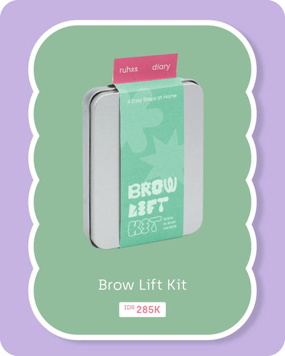 produk brow lit kit by ruhee diary