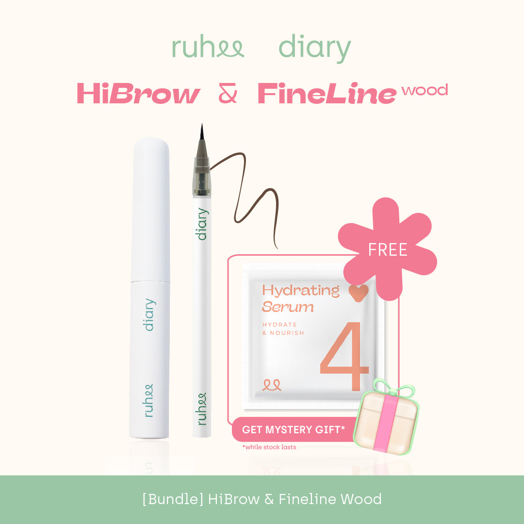 Bundle HiBrow x FineLine Wood | Merapihkan Bentuk Alis Mata