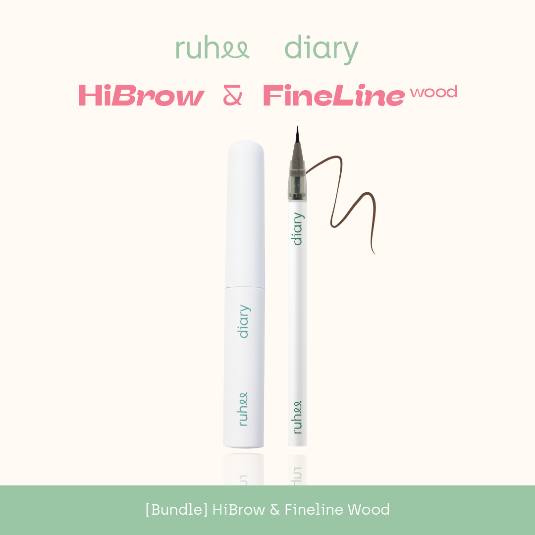 Bundle HiBrow x FineLine Wood | Merapihkan Bentuk Alis Mata