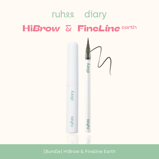 Bundle HiBrow x FineLine Earth | Merapihkan Bentuk Alis Mata