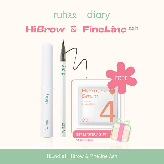 Bundle HiBrow x FineLine Ash | Merapihkan Bentuk Alis Mata