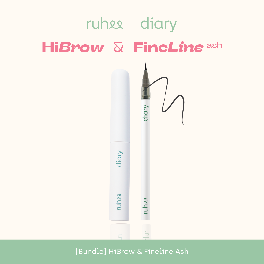 Bundle HiBrow x FineLine Ash | Merapihkan Bentuk Alis Mata