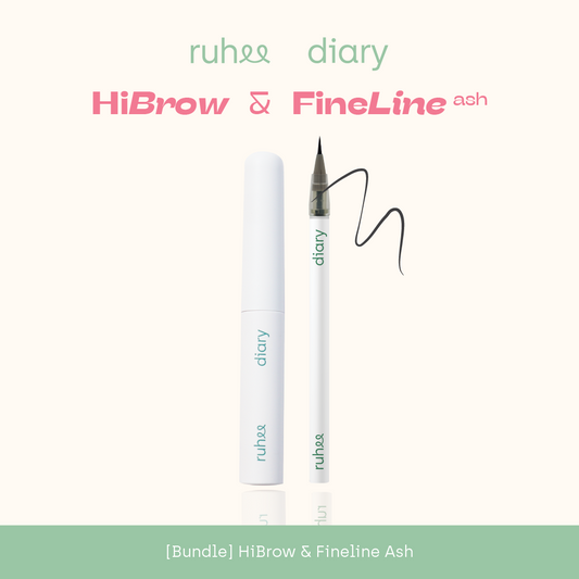 Bundle HiBrow x FineLine Ash | Merapihkan Bentuk Alis Mata