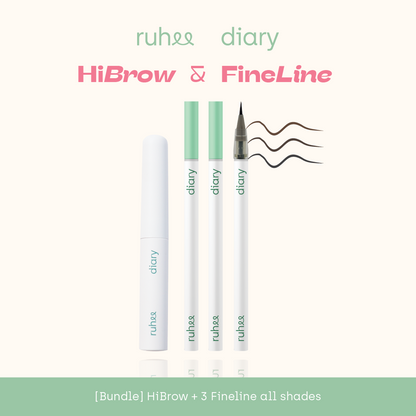 HiBrow x 3 Colors FineLine | Merapihkan bentuk alis